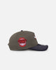 New Era Chicago Bulls 'Contrast Visor' Pre-Curved Golfer Snapback Moss/Navy