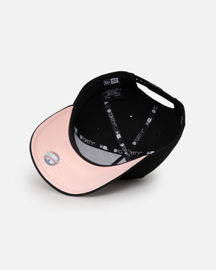 New Era New York Yankees 'Pink Satin Hearts' 9FORTY A-Frame Snapback Black/White