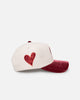 New Era California Angels 'Premium Corduroy Velvet' 9FORTY A-Frame Snapback Chrome White/Cardinal