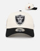 New Era Oakland Raiders 'NFL City Originals' 9FORTY A-Frame Snapback Chrome White/OTC