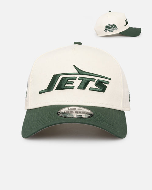 New Era New York Jets 'NFL City Originals' 9FORTY A-Frame Snapback Chrome White/OTC