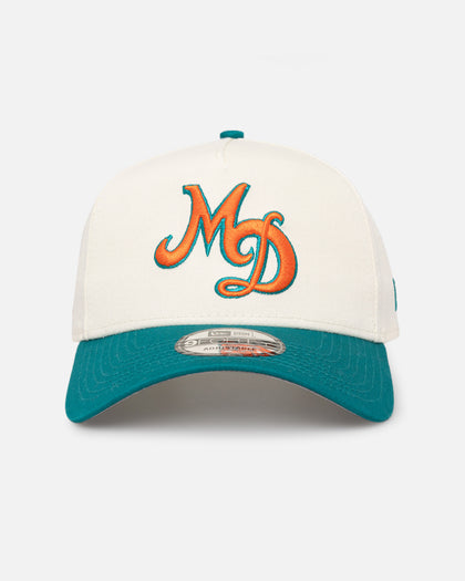 New Era Miami Dolphins 'NFL City Originals' 9FORTY A-Frame Snapback Chrome White/OTC