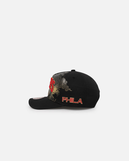 Mitchell & Ness Philadelphia 76ers 'Year Of The Dragon' Pro Crown Snapback Black