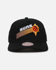 Mitchell & Ness Phoenix Suns Team Colour Wordmark MVP Snapback Black