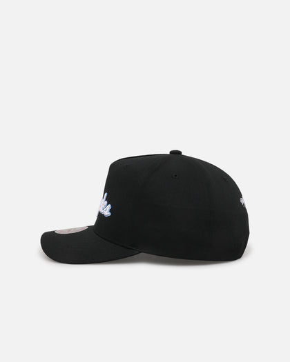 Mitchell & Ness Los Angeles Lakers Team Colour Wordmark MVP Snapback Black