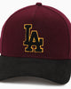 New Era Los Angeles Dodgers 'Large Chenille' 9FORTY A-Frame Snapback Maroon