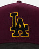 New Era Los Angeles Dodgers 'Large Chenille' 9FORTY A-Frame Snapback Maroon