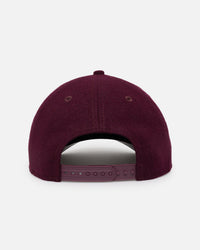 New Era Las Vegas Raiders 'Large Chenille' 9FORTY A-Frame Snapback Maroon