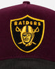 New Era Las Vegas Raiders 'Large Chenille' 9FORTY A-Frame Snapback Maroon