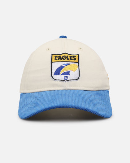 New Era West Coast Eagles 9TWENTY Strapback Chrome White