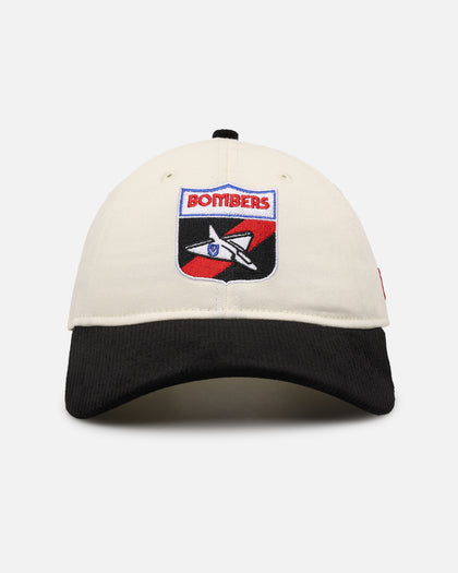 New Era Essendon Bombers 9TWENTY Strapback Chrome White