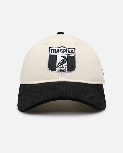 New Era Collingwood Magpies 9TWENTY Strapback Chrome White