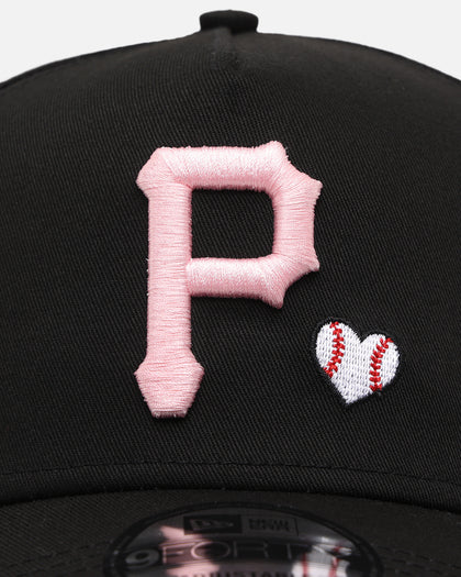 New Era Pittsburgh Pirates 'Opening Day' 9FORTY A-Frame Snapback Black/Pink