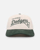 New Era Los Angeles Dodgers 'Heritage Golf' Pre-Curved Golfer Snapback Chrome White