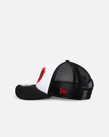 New Era San Francisco 49ers 'Airbrush' 9FORTY A-Frame Trucker Snapback White/OTC