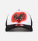 New Era Chicago Bulls 'Airbrush' 9FORTY A-Frame Trucker Snapback White/OTC