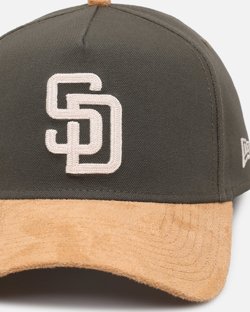 New Era San Diego Padres 'Moss Canvas Wheat' 9FORTY A-Frame Snapback Moss Canvas/Ivory