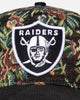 New Era Las Vegas Raiders 'Black Corduroy Floral Tapestry' 9FORTY A-Frame Snapback Tapestry/Black