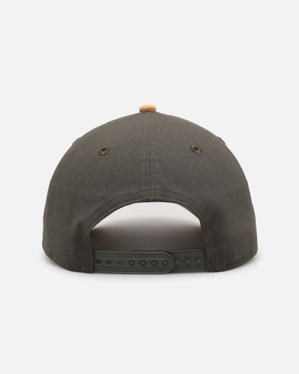 New Era Chicago Bulls 'Moss Canvas Wheat' 9FORTY A-Frame Snapback Moss Canvas/Ivory