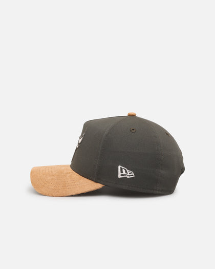 New Era Chicago Bulls 'Moss Canvas Wheat' 9FORTY A-Frame Snapback Moss Canvas/Ivory