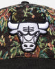 New Era Chicago Bulls 'Black Corduroy Floral Tapestry' 9FORTY A-Frame Snapback Tapestry/Black