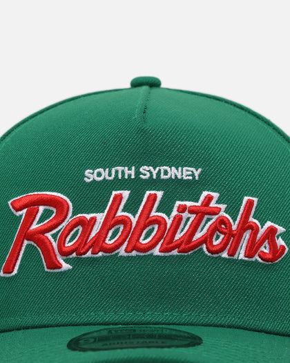 New Era South Sydney Rabbitohs 'NRL Las Vegas 2024' 9FORTY A-Frame Snapback Green