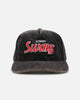 New Era Sydney Swans 'Washed Corduroy' Pre-Curved Golfer Snapback Black/Kelly Green