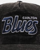 New Era Carlton Blues 'Washed Corduroy' Pre-Curved Golfer Snapback Black/Kelly Green