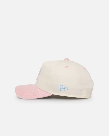 New Era New York Yankees 'Easter Corduroy' 9FORTY A-Frame Snapback White/Pink