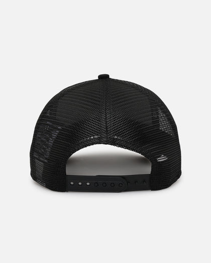 New Era Chicago Bulls 'Black All Over Mesh' 9FORTY A-Frame Trucker Snapback Black Rigid/Black