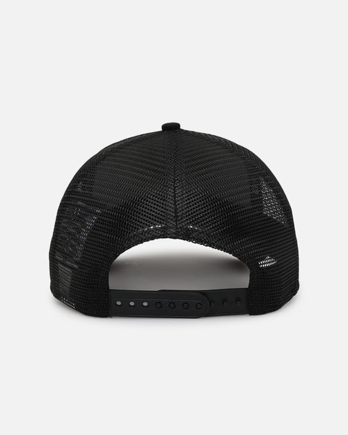 New Era Chicago Bulls 'Black All Over Mesh' 9FORTY A-Frame Trucker Snapback Black Rigid/Black