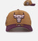 New Era Chicago Bulls 'Rustic Rose' 9FORTY A-Frame Trucker Snapback Wheat