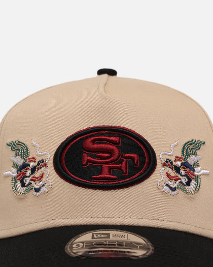 New Era San Francisco 49ers 'Dragon Collection 2.0' 9FORTY A-Frame Snapback Black/Oak