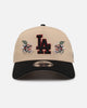 New Era Los Angeles Dodgers 'Dragon Collection 2.0' 9FORTY A-Frame Snapback Black/Oak