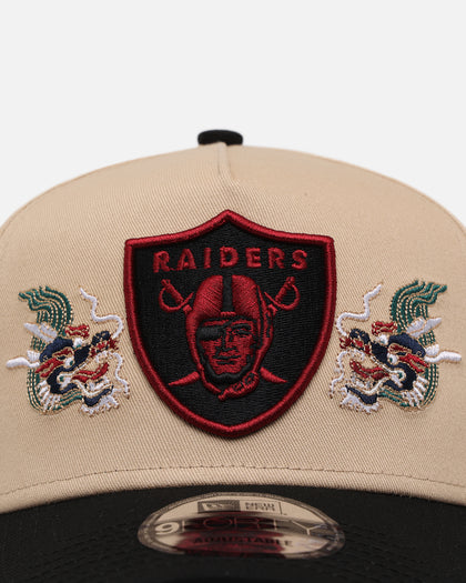 New Era Las Vegas Raiders 'Dragon Collection' 9FORTY A-Frame Snapback Black/Oak