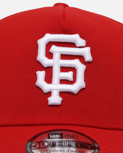 New Era San Francisco Giants "Scarlet White" 39THIRTY A-Frame Stretch Fit Scarlet/White