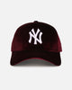 New Era New York Yankees 'Velvet Dreams' 9FORTY A-Frame Snapback Maroon/Grey
