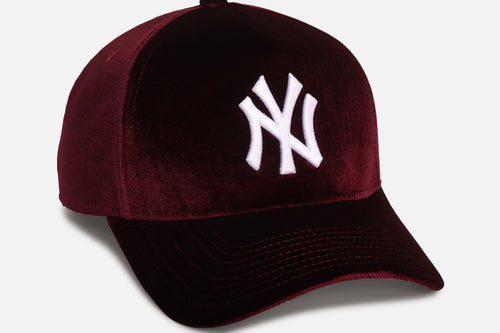New Era New York Yankees 'Velvet Dreams' 9FORTY A-Frame Snapback Maroon/Grey