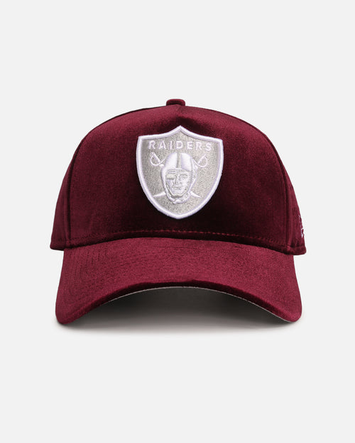 New Era Las Vegas Raiders 'Velvet Dreams' 9FORTY A-Frame Snapback Maroon/Grey