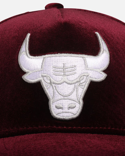 New Era Chicago Bulls 'Velvet Dreams' 9FORTY A-Frame Snapback Maroon/Grey
