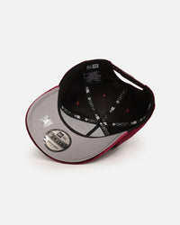 New Era Chicago Bulls 'Velvet Dreams' 9FORTY A-Frame Snapback Maroon/Grey
