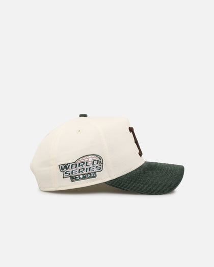New Era Boston Red Sox 'Chrome White Green' Corduroy Visor 9FORTY A-Frame Snapback Chrome