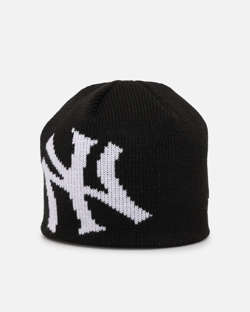 New Era New York Yankees Knitted Skully Beanie Black Culture