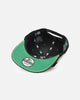 New Era Canberra Raiders 'NRL Golfer Washed Black' Pre-Curved Corduroy Golfer Snapback Washed Black