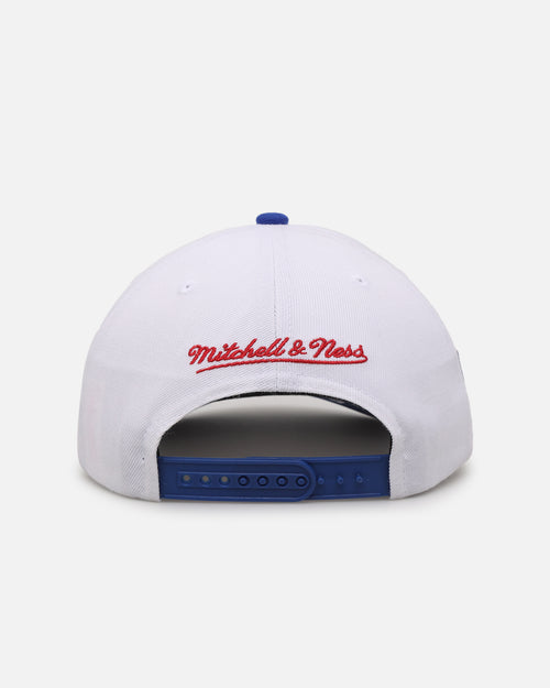 Mitchell & Ness Chicago Bulls 'Puerto Rico Flag' Pro Crown Snapback White/Blue