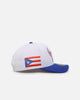 Mitchell & Ness Chicago Bulls 'Puerto Rico Flag' Pro Crown Snapback White/Blue