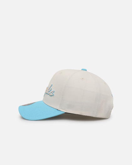 Mitchell & Ness Los Angeles Lakers 'Sky Blue' Pro Crown Snapback White Cream/Blue