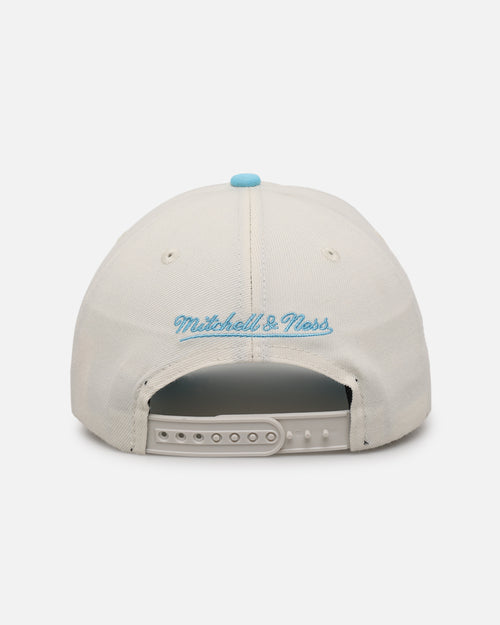 Mitchell & Ness Miami Dolphins 'Sky Blue' Pro Crown Snapback White Cream/Blue