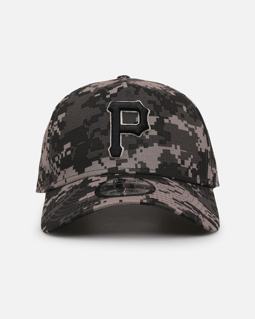 New Era Pittsburgh Pirates 'Black Digi Camo' 9FORTY A-Frame Snapback Black/Grey