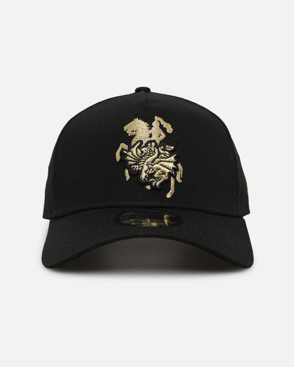 New Era St. George Illawarra Dragons 9FORTY A-Frame Snapback Black/Gold